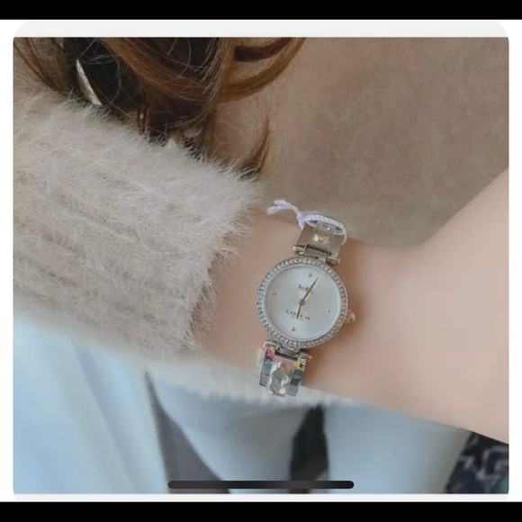 ⭐️NEW COACH PARK 14503277 TwoTone Stainless Steel Crystal Accented MSRP $480.00 - Picture 5 of 12